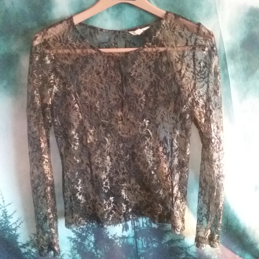 Adiva Long Sleeve Lace Top